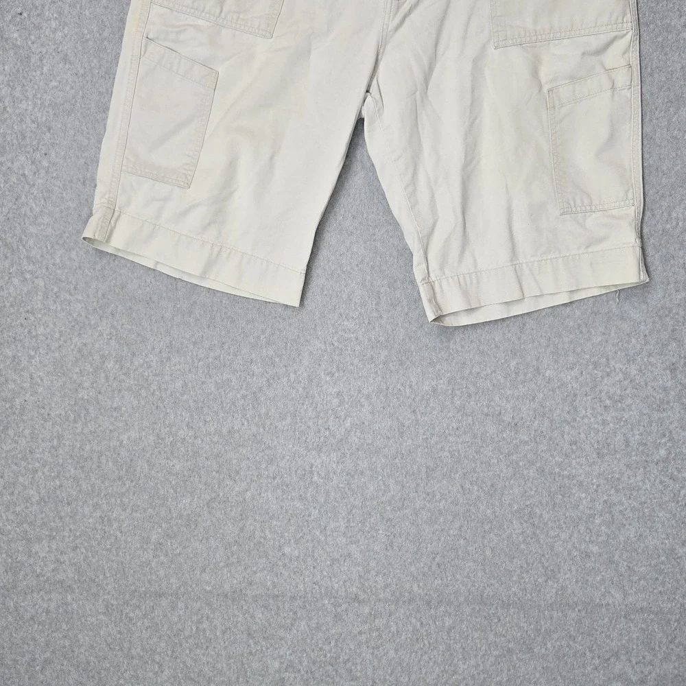 Polo Jeans Company Ralph Lauren Men Shorts 38 Beige Cargo Twill Field Y2K READ